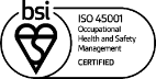 ISO 45001 Occupational Health and Safety Management Logo